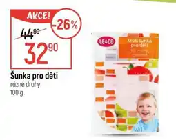 Globus Šunka pro děti nabídka