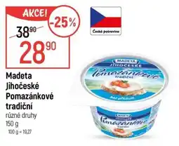 Globus Madeta Jihočeské Pomazánkové tradiční nabídka
