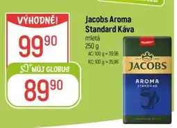 Globus Jacobs Aroma Standard Káva nabídka