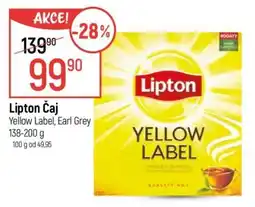 Globus Lipton čaj nabídka