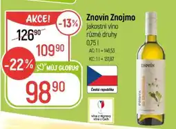 Globus Znovín Znojmo nabídka