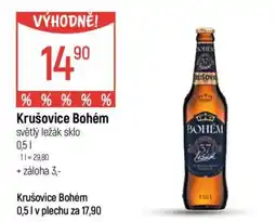 Globus Krušovice Bohém nabídka