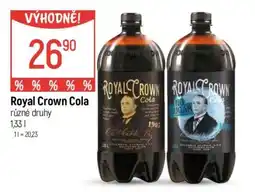 Globus Royal Crown Cola nabídka