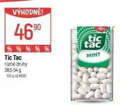 Globus Tic Tac nabídka