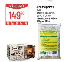 Globus Dřevěné pelety nabídka