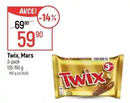 Globus Twix, Mars nabídka