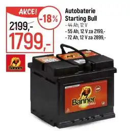 Globus Autobaterie Starting Bull nabídka
