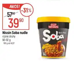 Globus Nissin Soba nudle nabídka