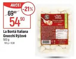 Globus La Bontá Italiana Gnocchi Rýžové nabídka