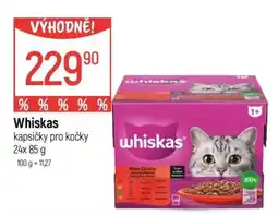 Globus Whiskas kapsičky pro kočky nabídka