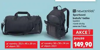 Newcential Sportovní batoh/taška