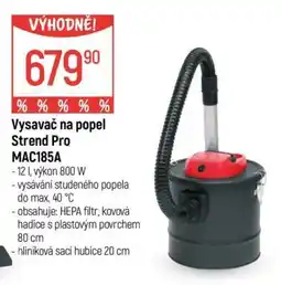 Globus Vysavač na popel Strend Pro MAC185A nabídka