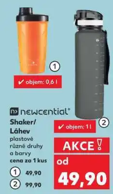 Kaufland Newcential Shaker/Láhev nabídka