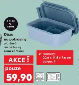 Kaufland Dóza na potraviny nabídka