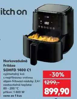 Kaufland Horkovzdušná fritéza SOHFD 1400 C1 nabídka