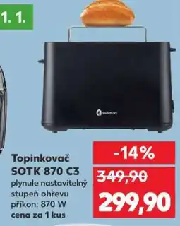 Kaufland Topinkovač SOTK 870 C3 nabídka
