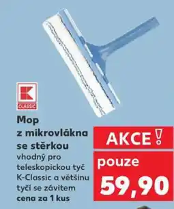 Kaufland Mop z mikrovlákna se stěrkou nabídka