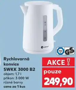 Kaufland Rychlovarná konvice SWKK 3000 B2 nabídka