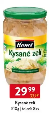 Qanto Hamé Kysané zelí nabídka