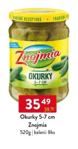 Qanto Okurky 5-7 cm Znojmia nabídka