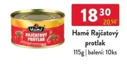 Qanto Hamé Rajčatový protlak nabídka