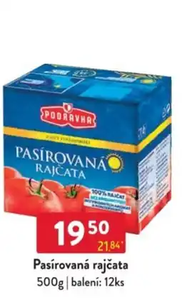 Qanto PODRAVKA Pasírovaná rajčata nabídka