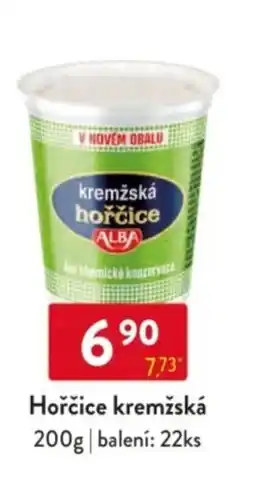 Qanto Hořčice kremžská nabídka