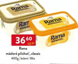 Qanto Rama máslová příchuť', classic nabídka