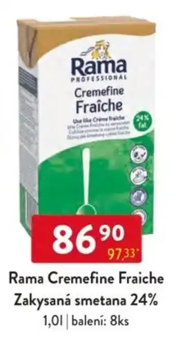 Qanto Rama Cremefine Fraiche Zakysaná smetana 24% nabídka