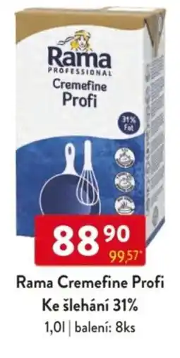 Qanto Rama Cremefine Profi Ke šlehání 31% nabídka
