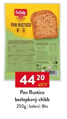 Qanto Schär Pan Rustico bezlepkový chléb nabídka