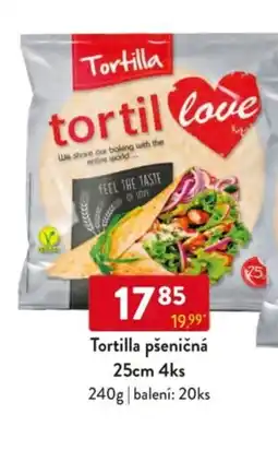 Qanto Tortilla pšeničná 25cm 4ks nabídka