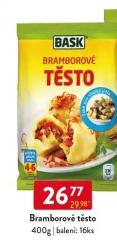Qanto BASK Bramborové těsto nabídka