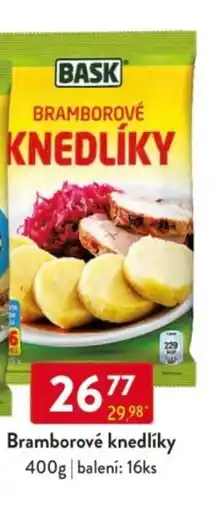 Qanto BASK Bramborové knedlíky nabídka