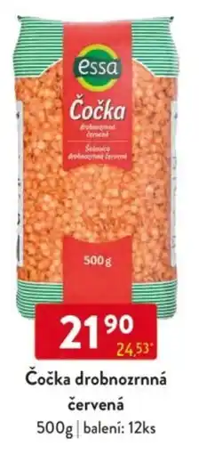 Qanto Essa Čočka drobnozrnná červená nabídka