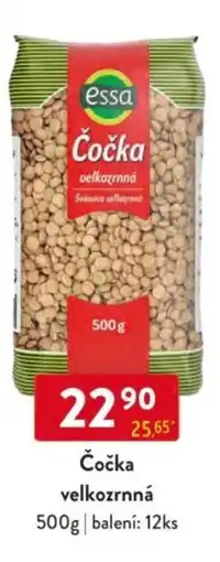 Qanto Essa Čočka velkozrnná nabídka