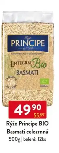 Qanto Rýže Principe BIO Basmati celozrnná nabídka