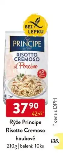 Qanto Rýže Principe Risotto Cremoso houbové nabídka
