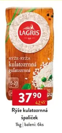 Qanto LAGRIS Rýže kulatozrnná špalíček nabídka