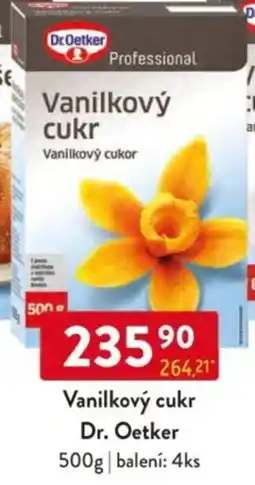 Qanto Dr. Oetker Vanilkový cukr nabídka