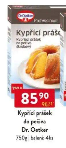 Qanto Dr. Oetker Kypřící prášek do pečiva nabídka