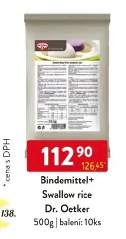 Qanto Dr. Oetker Bindemittel+ Swallow rice nabídka
