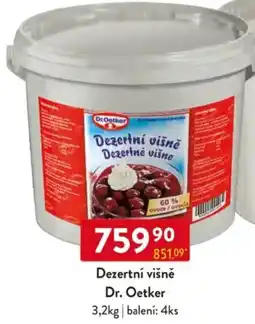 Qanto Dr. Oetker Dezertné višne nabídka