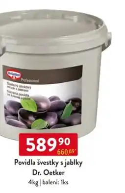 Qanto Dr. Oetker Povidla švestky s jablky nabídka