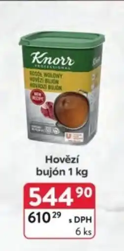 Qanto Knorr Hovězí bujón nabídka