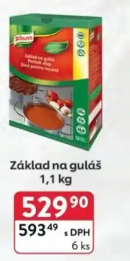 Qanto Knorr Základ na guláš nabídka