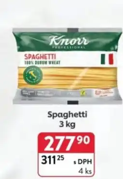 Qanto Knorr Spaghetti nabídka