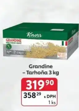 Qanto Knorr Grandine- Tarhoňa nabídka