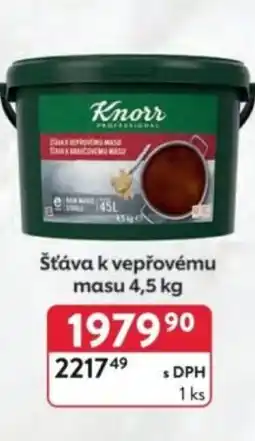 Qanto Knorr Šťáva k vepřovému masu nabídka