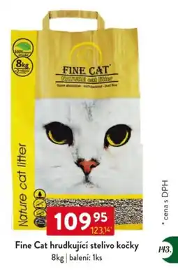 Qanto Fine Cat hrudkující stelivo kočky nabídka